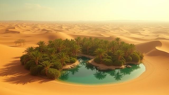 映画のようなオアシスの映像スチール