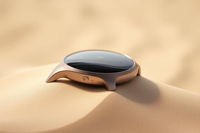 砂漠で撮影された商業製品写真